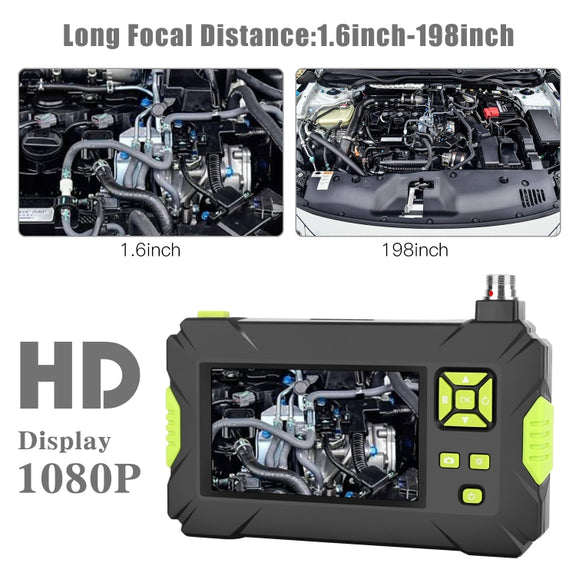 P30 8mm IP67 Water-resistant 4.3 inch HD Portable Endoscope Hard Cable Industrial Endoscope, Cable Length: 2m