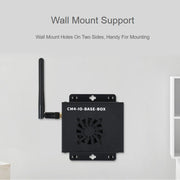 Waveshare Mini IO Board Lite Ver Mini-Computer Base Box with Metal Case & Cooling Fan for Raspberry Pi CM4(US Plug)