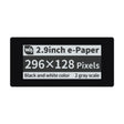 Waveshare 2.9 inch 296 x 128 Pixel Touch Black / White e-Paper Module for Raspberry Pi Pico, SPI Interface - free shipping - PMC TechLife - Order now!
