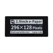 Waveshare 2.9 inch 296 x 128 Pixel 5-Points Capacitive Touch Black / White E-Paper E-Ink Display HAT for Raspberry Pi Pico, SPI Interface