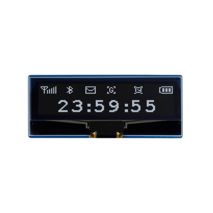 WAVESHARE 128 x 32 Pixel 2.23 inch OLED Display Module for Raspberry Pi Pico, SPI/I2C