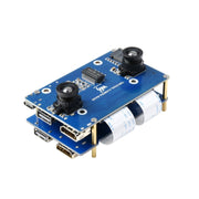 Waveshare Binocular Camera Base Board with Interface Expander for Raspberry Pi Compute Module 4