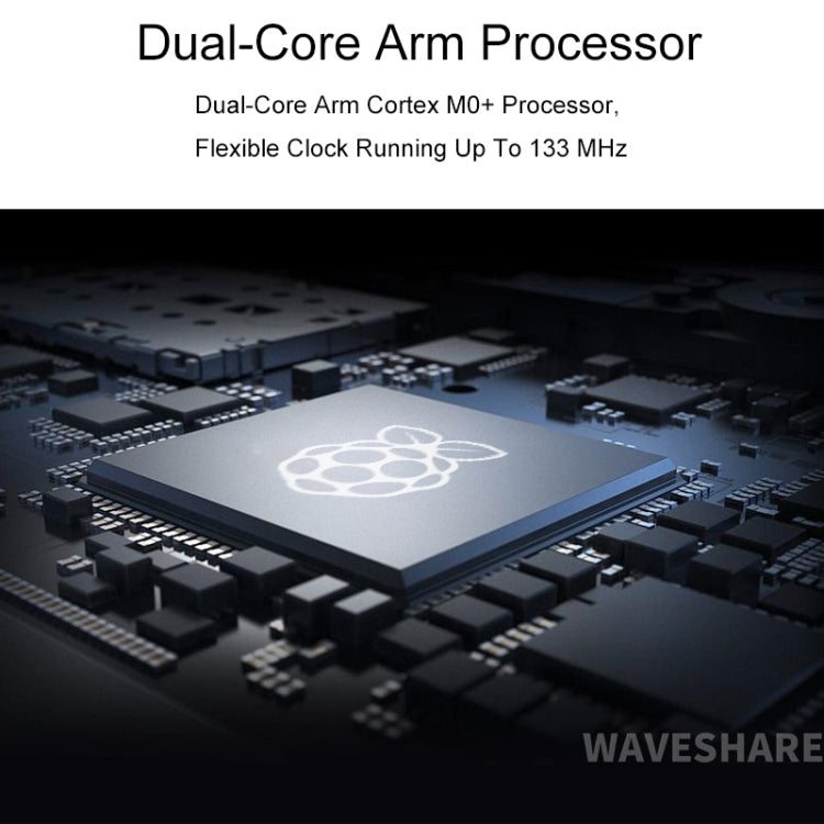 Waveshare RP2040-Zero Pico-like MCU Board Based on Raspberry Pi MCU RP2040, with Pinheader mini Version