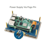 Waveshare 5 inch 800 x 480 Capacitive IPS Touch Display for Raspberry Pi, DSI Interface