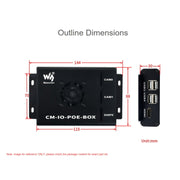 Waveshare Mini-Computer for Raspberry Pi CM(UK Plug)