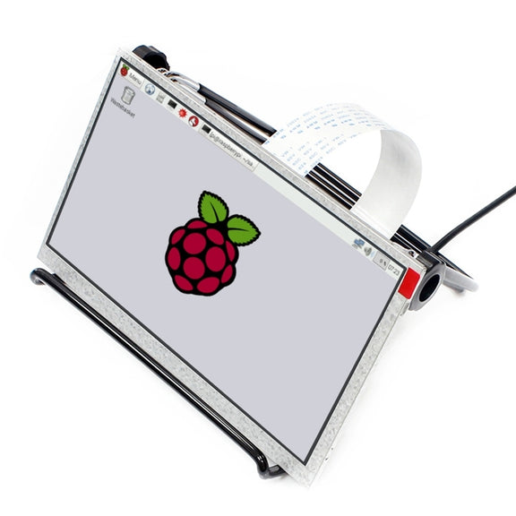 WAVESHARE 7inch LCD IPS 1024x600 Display for Raspberry Pi,DPI Interface