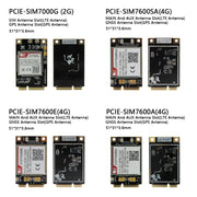 TTGO T-PCIE ESP32-WROVER-B AXP192 Chip WiFi Bluetooth Nano Card SIM Series Module Hardware Composable Development Board, PCIE-SIM7600JC Module
