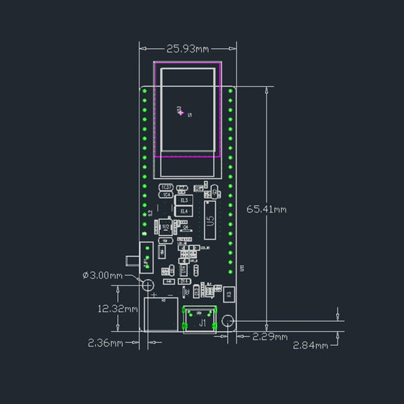 TTGO T-Koala ESP32 WiFi Bluetooth Module 4MB Development Board Based ESP32-WROVER-B