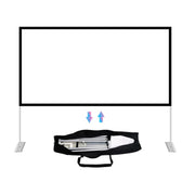 Outdoor Bracket Folding Polyester Projector Film Curtain, Size: 100 inch (16:9)