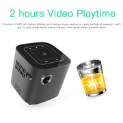 WEJOY S12 50 ANSI Lumen 1920x1080P  Android 7.1 HD Bluetooth 4.1 WiFi Smart 3D Projector, 1GB+32GB