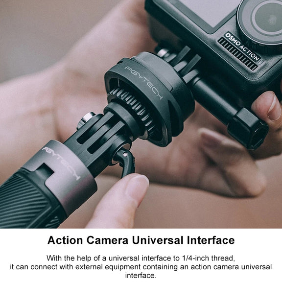 PGYTECH P-11B-023 Tripod Adapter for DJI Osmo Action(Black)