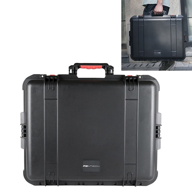 PGYTECH P-RH-001 Shockproof Water-resistant Explosion-proof Hard Box Carrying Case for DJI Ronin-S, Size: 63.4x50.3cm(Black)