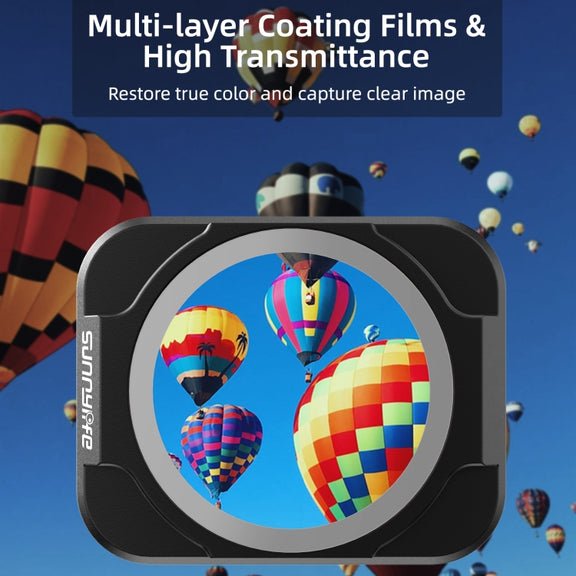 Sunnylife A2S-FI9347 4 in 1 ND4+ND8+ND16+ND32 Lens Filter for DJI Air 2S