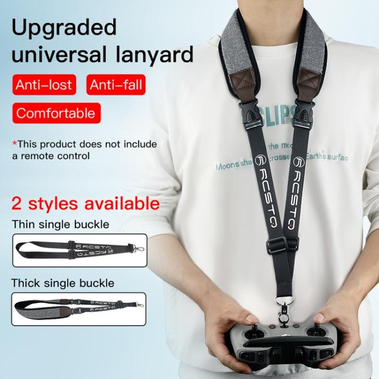RCSTQ Thick Anti-lost Anti-fall Neck Strap Holder Lanyard for DJI FPV Remote Control