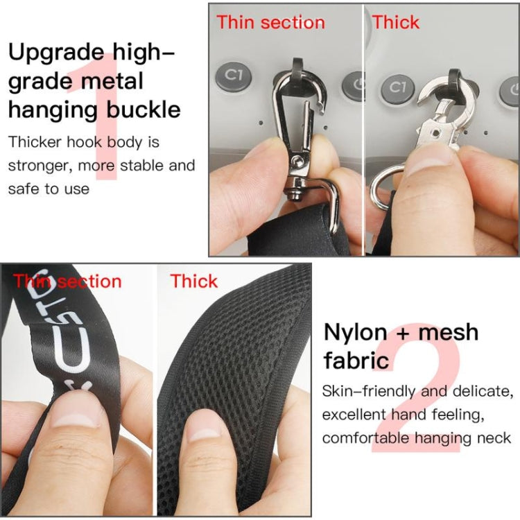 RCSTQ Thick Anti-lost Anti-fall Neck Strap Holder Lanyard for DJI FPV Remote Control