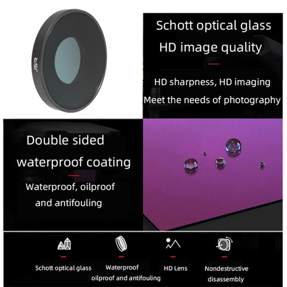 JSR CPL Lens Filter For DJI Osmo Action 3