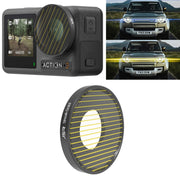 JSR Streak Drawing Lens Filter For DJI Osmo Action 3(Gold)