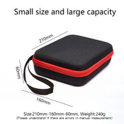 For DJI Osmo Action 3 Carrying Storage Case Bag,Size: 21x 16 x 6cm (Black)