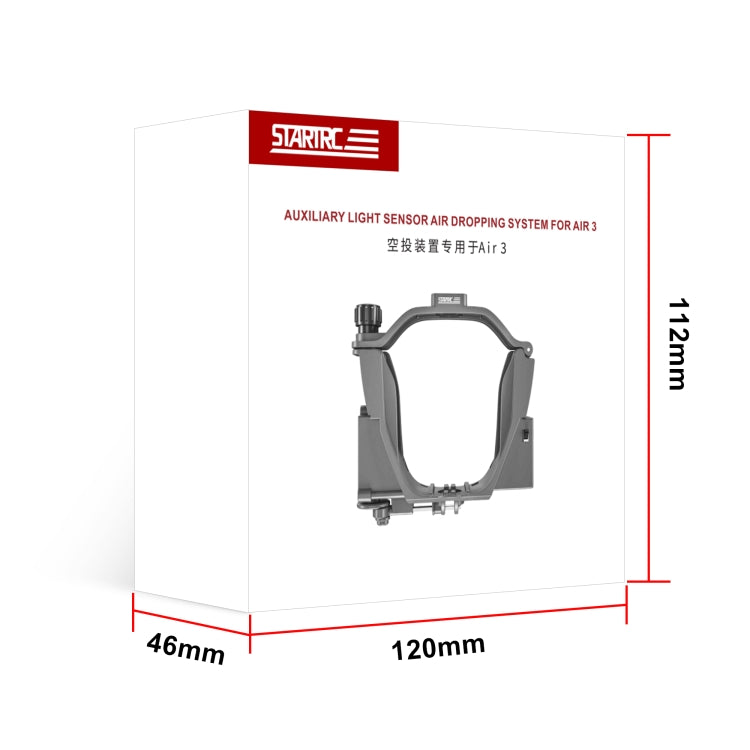 For DJI Air 3 STARTRC Air-Dropping System Thrower Parabolic (Grey)