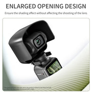 For DJI OSMO Pocket 3 STARTRC 2 in 1 Gimbal Camera Lens Cover Sunshade (Black)