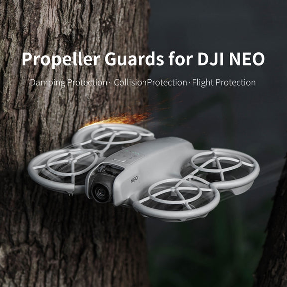 For DJI Neo STARTRC Drone Propeller Protective Guard Anti-collision Ring (Green)