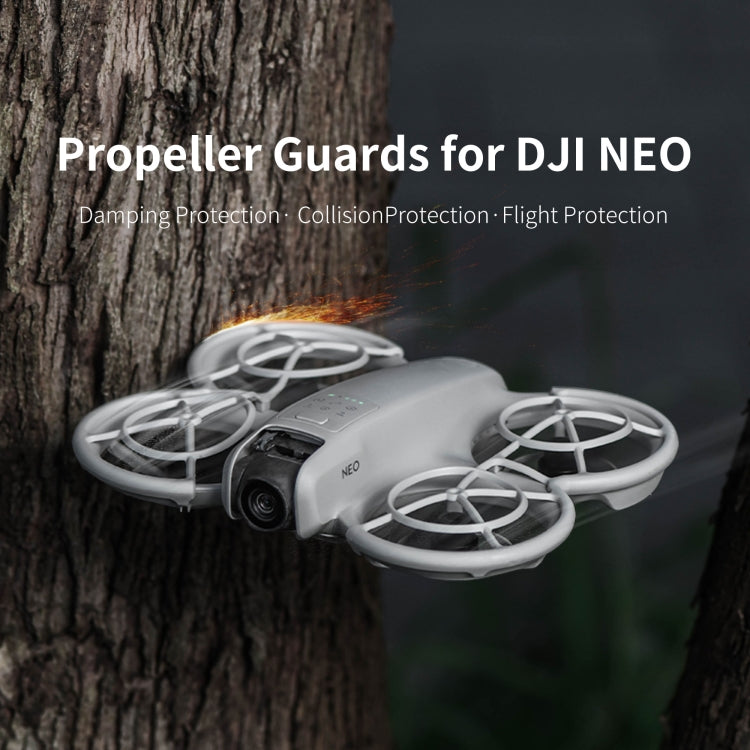 For DJI Neo STARTRC Drone Propeller Protective Guard Anti-collision Ring (Orange)