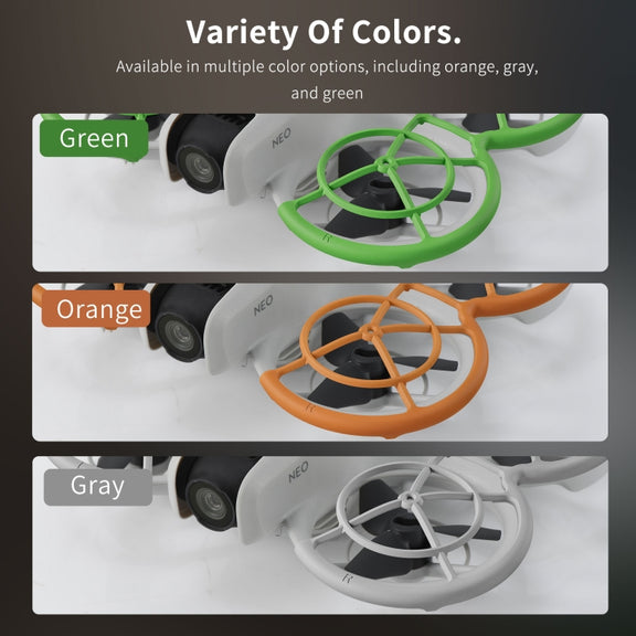 For DJI Neo STARTRC Drone Propeller Protective Guard Anti-collision Ring (Orange)