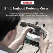 For DJI RC / RC 2 STARTRC Remote Control Sunshade Protection Cover (Grey)