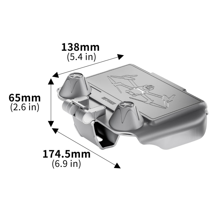 For DJI RC / RC 2 STARTRC Remote Control Sunshade Protection Cover (Grey)