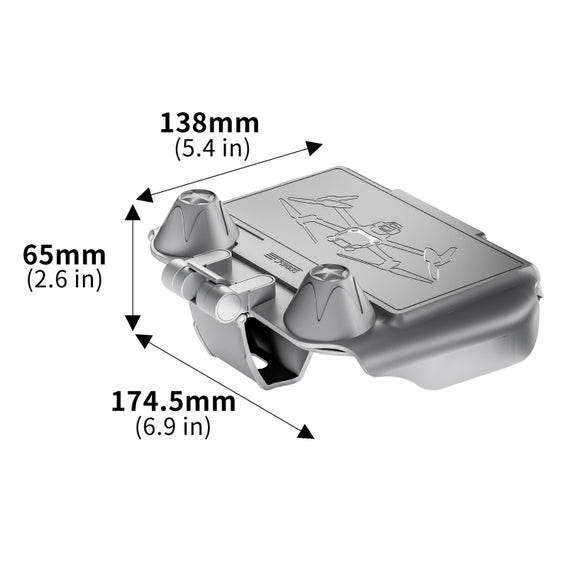 For DJI RC / RC 2 STARTRC Remote Control Sunshade Protection Cover (Grey)