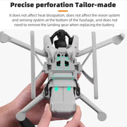 For DJI Mini 3 / 3 Pro BRDRC Folding Heightened Landing Gear Training Rack (Grey)