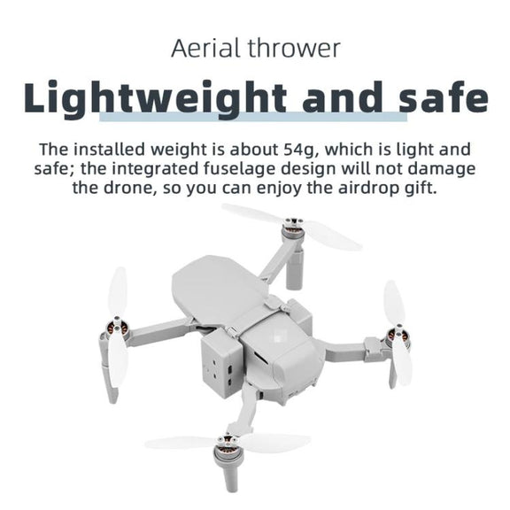 For DJI Mini 2 / Mavic Mini Air-Dropping System Thrower Parabolic (Grey)