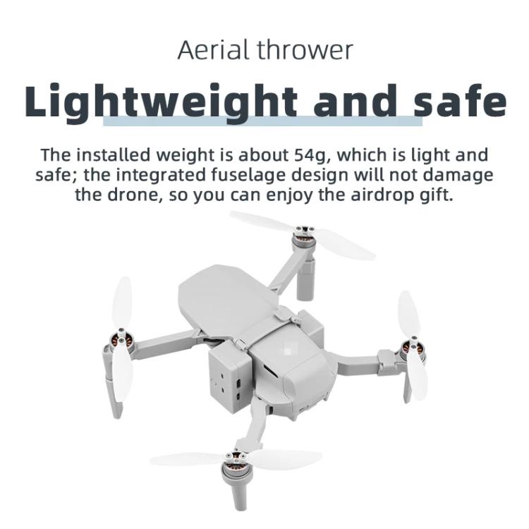For DJI Mini 2 / Mavic Mini Air-Dropping System Thrower Parabolic (Grey)