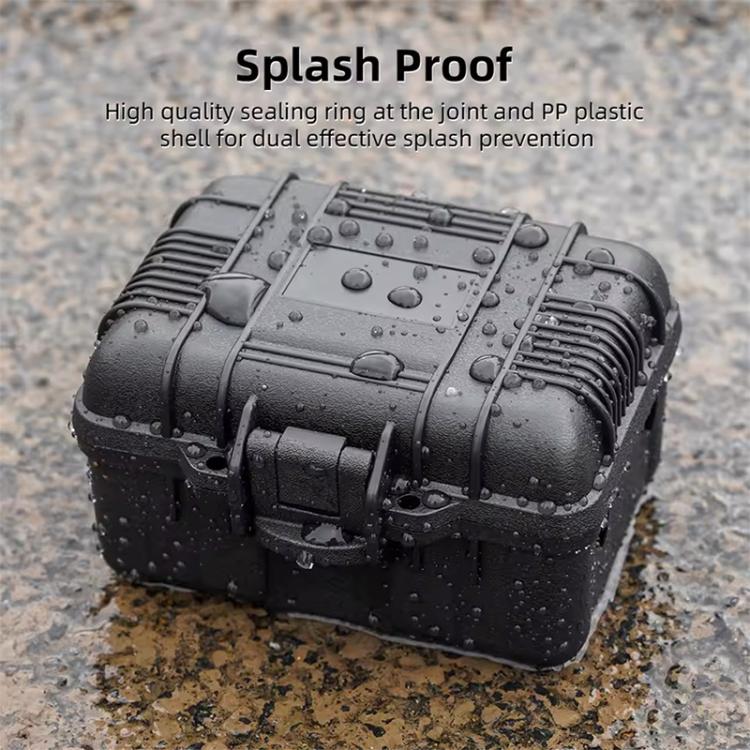 For DJI OSMO Action 5 Pro / 4 / 3 Camera Hard Storage Box Bag Protective Case (Black)