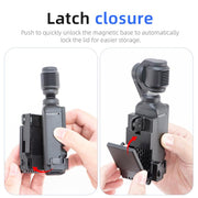 For DJI Osmo Pocket 3 STARTRC Folding Magnetic Mount Base Fixed Bracket (Black)
