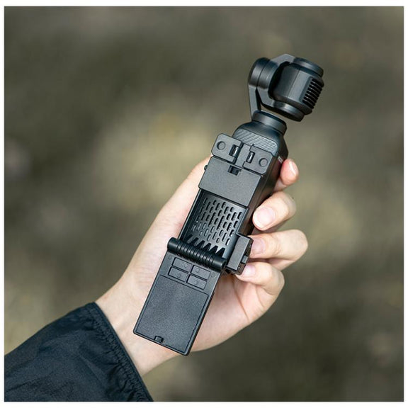For DJI Osmo Pocket 3 STARTRC Folding Magnetic Mount Base Fixed Bracket (Black)