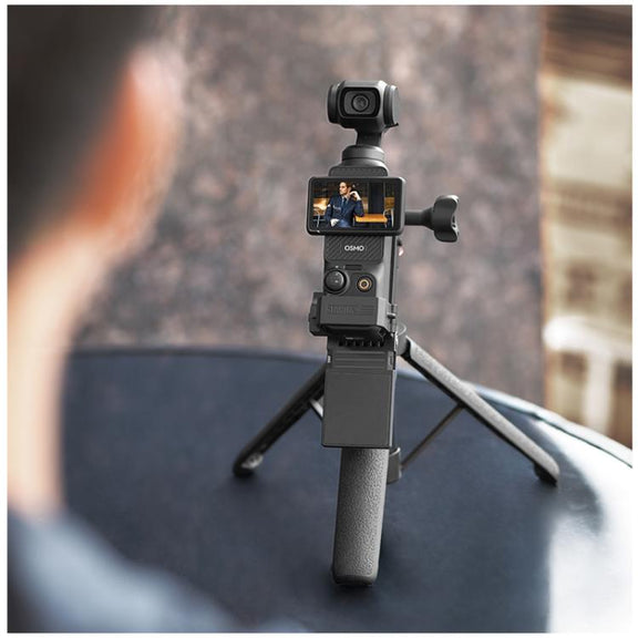 For DJI Osmo Pocket 3 STARTRC Folding Magnetic Mount Base Fixed Bracket (Black)