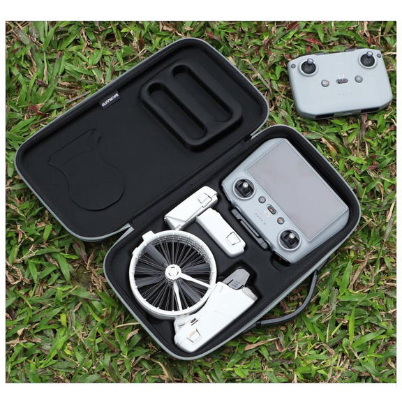 For DJI Flip Sunnylife Simple Storage Bag Shoulder Handbag (Black)
