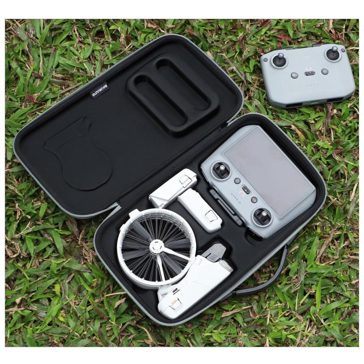 For DJI Flip Sunnylife Simple Storage Bag Shoulder Handbag (Black)
