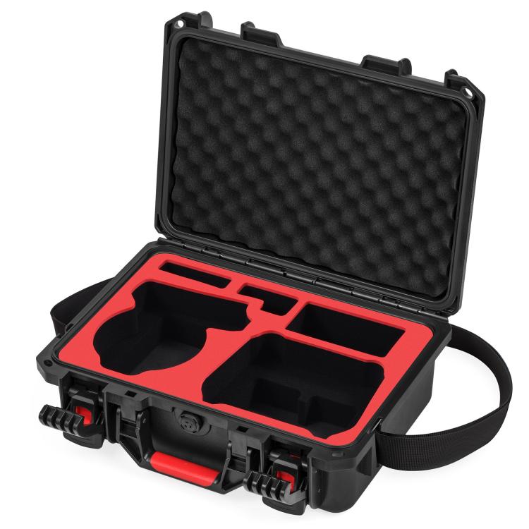 For DJI Flip STARTRC Water-resistant ABS Suitcase Storage Box (Black)