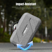 For DJI Flip STARTRC Shoulder Storage Bag Integrated Handbag (Grey)