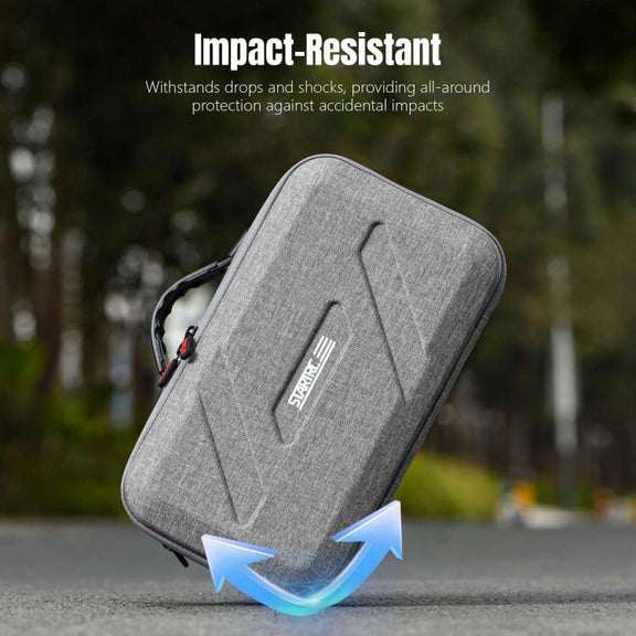 For DJI Flip STARTRC Shoulder Storage Bag Integrated Handbag (Grey)