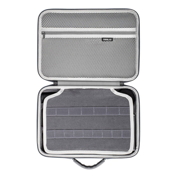 For DJI Osmo Action 5 Pro STARTRC Portable Handbag Shoulder PU Storage Bag (Dark Gray)