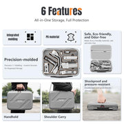 For DJI RS 4 Mini STARTRC Storage Case Box Suitcase (Dark Gray)