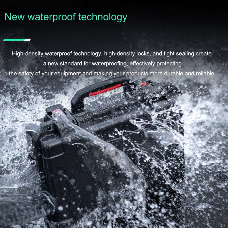 For DJI RS4/  RS4 Pro STARTRC ABS Water-resistant Shockproof Suitcase Portable Storage Box (Black)