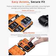STARTRC V1 Flash Card Box SD / TF Memory Card Storage Case For DJI (Black)