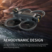 For DJI Avata 2 STARTRC Battery Quick-release Flying Tail Cover (Black)