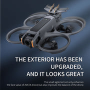 For DJI Avata 2 STARTRC Battery Quick-release Flying Tail Cover (Black)