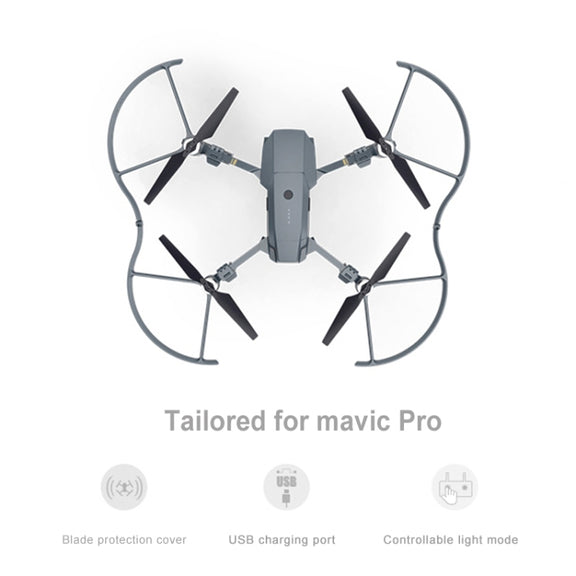 PGYTECH P-MA-124 Dedicated LED Lantern Paddle Protection Cover for DJI Mavic Pro