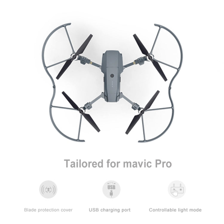 PGYTECH P-MA-124 Dedicated LED Lantern Paddle Protection Cover for DJI Mavic Pro